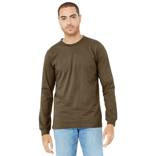 BELLA+CANVAS Unisex Heather CVC Long Sleeve Tee - BELLA+CANVAS Unisex Heather CVC Long Sleeve Tee - Image 128 of 145