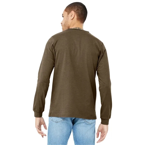 BELLA+CANVAS Unisex Heather CVC Long Sleeve Tee - BELLA+CANVAS Unisex Heather CVC Long Sleeve Tee - Image 129 of 145