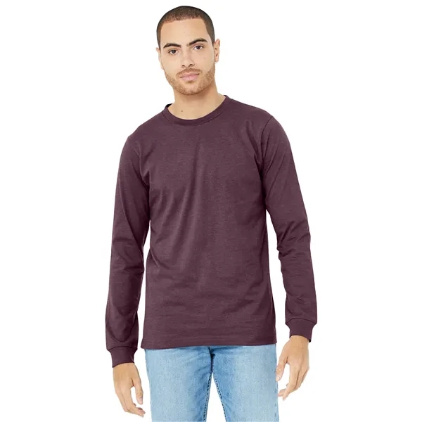 BELLA+CANVAS Unisex Heather CVC Long Sleeve Tee - BELLA+CANVAS Unisex Heather CVC Long Sleeve Tee - Image 134 of 145