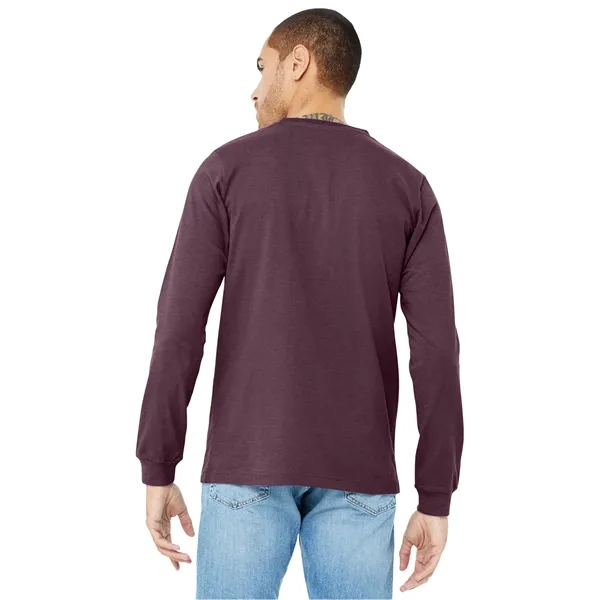 BELLA+CANVAS Unisex Heather CVC Long Sleeve Tee - BELLA+CANVAS Unisex Heather CVC Long Sleeve Tee - Image 135 of 145