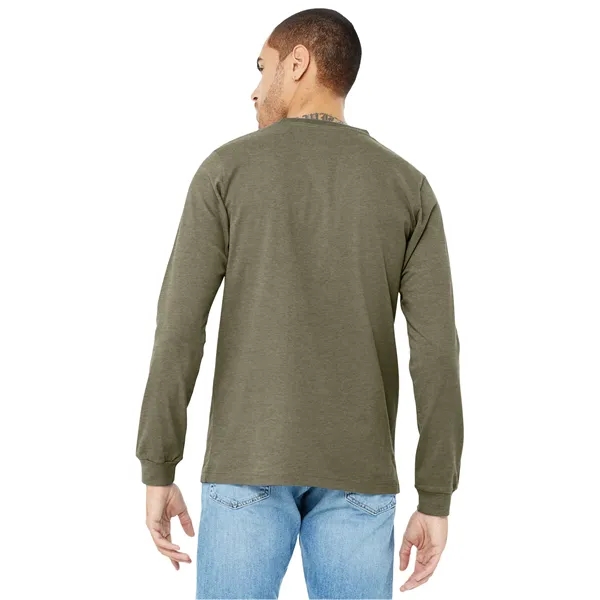 BELLA+CANVAS Unisex Heather CVC Long Sleeve Tee - BELLA+CANVAS Unisex Heather CVC Long Sleeve Tee - Image 138 of 145