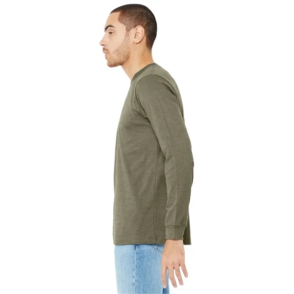BELLA+CANVAS Unisex Heather CVC Long Sleeve Tee - BELLA+CANVAS Unisex Heather CVC Long Sleeve Tee - Image 139 of 145