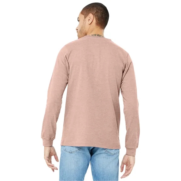 BELLA+CANVAS Unisex Heather CVC Long Sleeve Tee - BELLA+CANVAS Unisex Heather CVC Long Sleeve Tee - Image 141 of 145