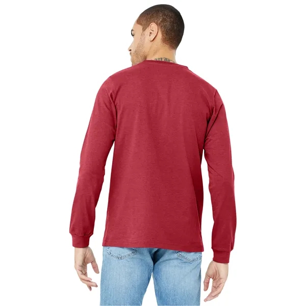 BELLA+CANVAS Unisex Heather CVC Long Sleeve Tee - BELLA+CANVAS Unisex Heather CVC Long Sleeve Tee - Image 144 of 145