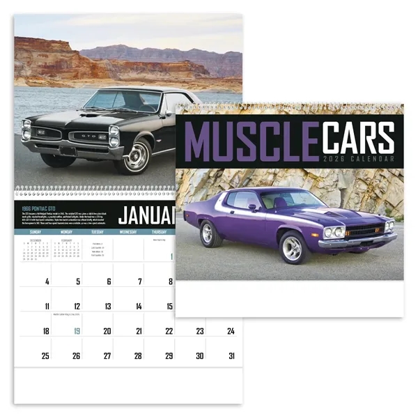 Triumph® Calendars Muscle Cars Calendar - Triumph® Calendars Muscle Cars Calendar - Image 5 of 30