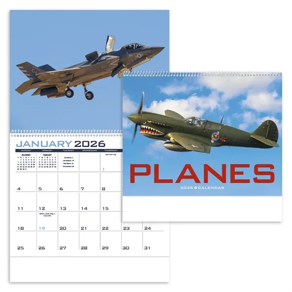 Triumph® Calendars Planes Calendar - Triumph® Calendars Planes Calendar - Image 2 of 2