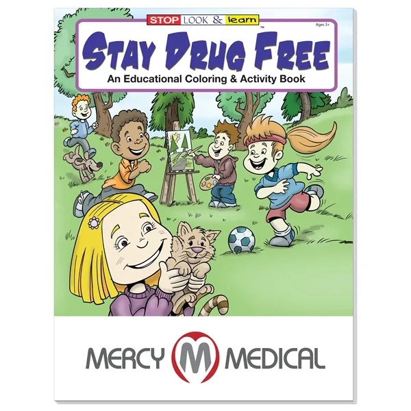 Coloring Book: Stay Drug Free - Coloring Book: Stay Drug Free - Image 1 of 2