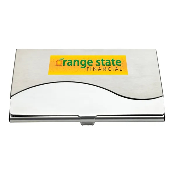 Good Value™ Premium Business Card Holder - Good Value™ Premium Business Card Holder - Image 1 of 2