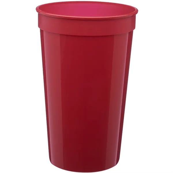 22 oz. Large Plastic Stadium Cup w/ Custom Imprint - 22 oz. Large Plastic Stadium Cup w/ Custom Imprint - Image 7 of 16