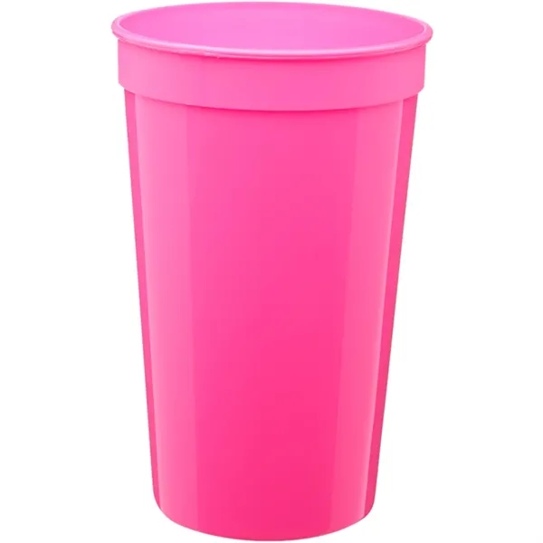 22 oz. Large Plastic Stadium Cup w/ Custom Imprint - 22 oz. Large Plastic Stadium Cup w/ Custom Imprint - Image 9 of 16