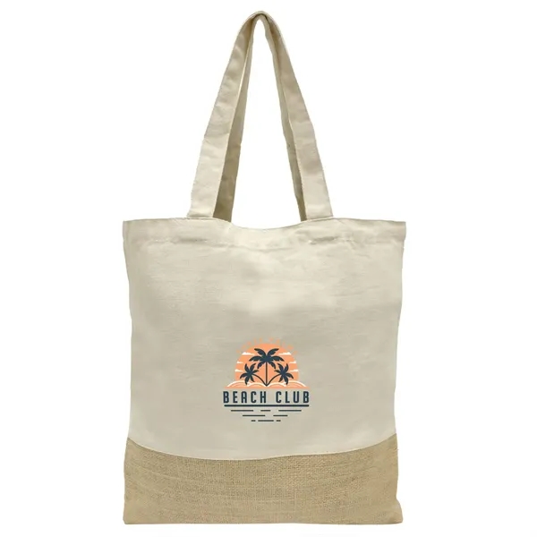 Quetico 8 Oz Cotton And Jute Tote Bag - Quetico 8 Oz Cotton And Jute Tote Bag - Image 0 of 1