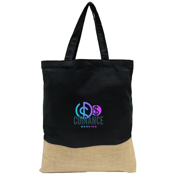 Quetico 8 Oz Cotton And Jute Tote Bag - Quetico 8 Oz Cotton And Jute Tote Bag - Image 1 of 1