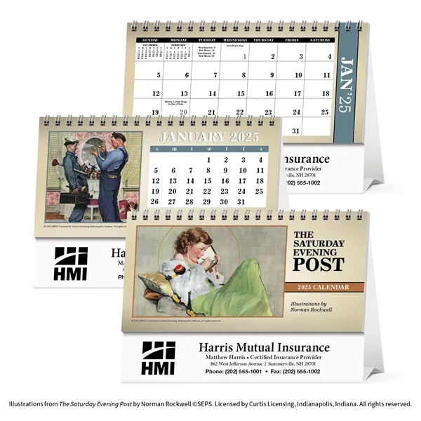 Triumph® Calendars The Saturday Evening Post Illustration... - Triumph® Calendars The Saturday Evening Post Illustration... - Image 0 of 2