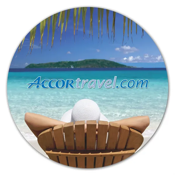 Circle Removable Adhesive Mouse Pad / Counter Mat - Circle Removable Adhesive Mouse Pad / Counter Mat - Image 0 of 1