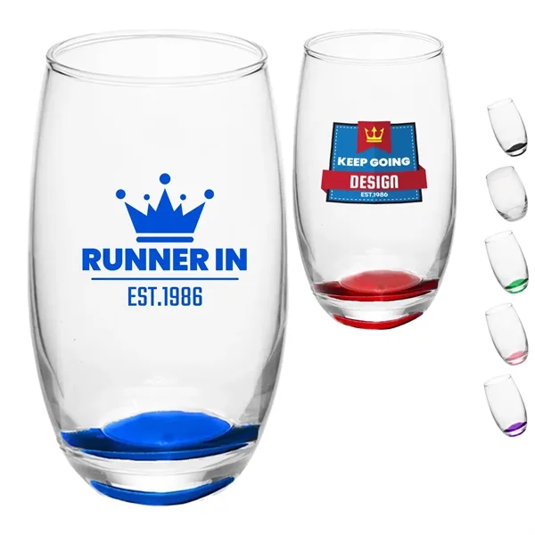 15 oz. Mikonos Clear Stemless Glasses - 15 oz. Mikonos Clear Stemless Glasses - Image 0 of 7