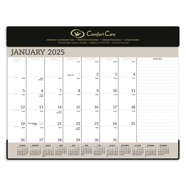 Triumph® Calendars Vinyl Desk Pad - Triumph® Calendars Vinyl Desk Pad - Image 1 of 2