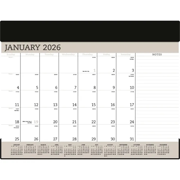 Triumph® Calendars Vinyl Desk Pad - Triumph® Calendars Vinyl Desk Pad - Image 2 of 2