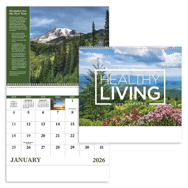 Good Value™ Healthy Living - Spiral Calendar - Good Value™ Healthy Living - Spiral Calendar - Image 2 of 2