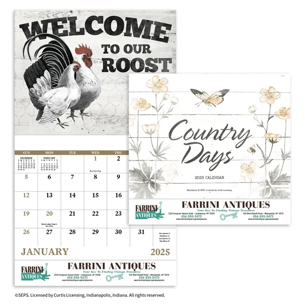 Good Value™ Country Days - Stapled Calendar - Good Value™ Country Days - Stapled Calendar - Image 0 of 31