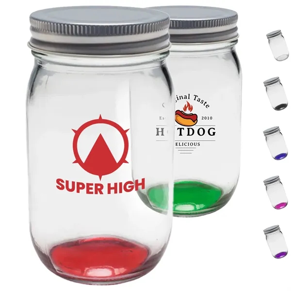 16 oz. Canning Mason Jars W/ Custom Logo - 16 oz. Canning Mason Jars W/ Custom Logo - Image 0 of 7