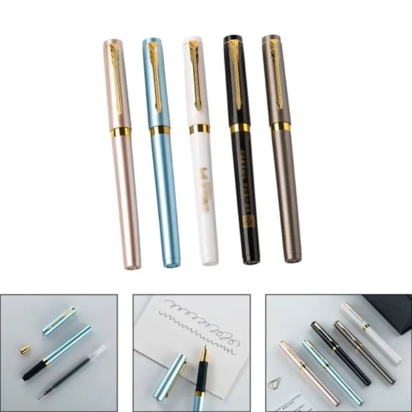 Luxury Metal-Finish Gel Pen - Luxury Metal-Finish Gel Pen - Image 0 of 7