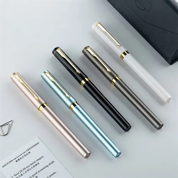 Luxury Metal-Finish Gel Pen - Luxury Metal-Finish Gel Pen - Image 2 of 7