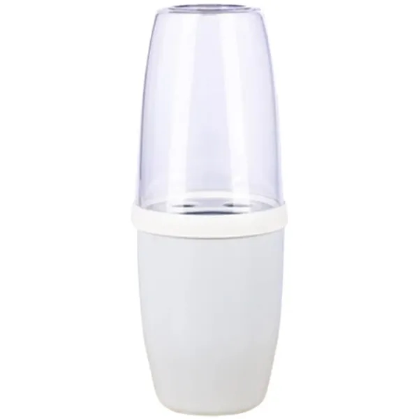 Portable PP Toothbrush Case Travel Storage Cup w/ Lid - Portable PP Toothbrush Case Travel Storage Cup w/ Lid - Image 3 of 5
