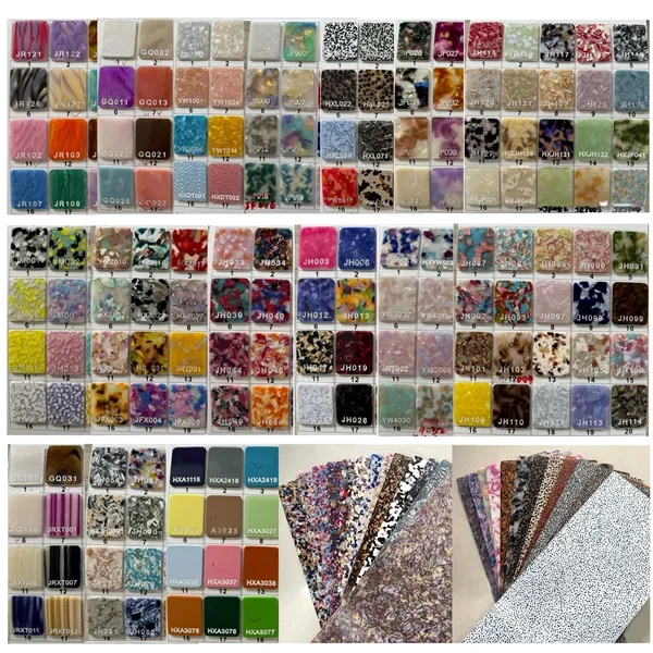 Fashion Colorful 4.61inch Rectangular Acetate Comb - Fashion Colorful 4.61inch Rectangular Acetate Comb - Image 2 of 2