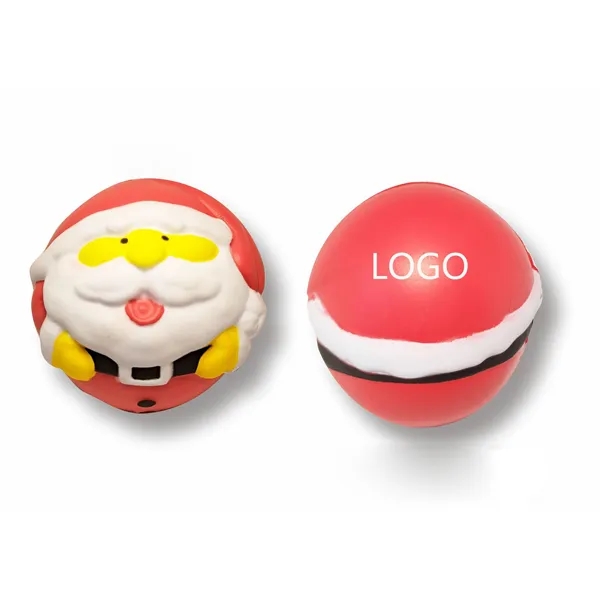 Santa Stress Reliever Christmas Squishy Toy - Santa Stress Reliever Christmas Squishy Toy - Image 0 of 5