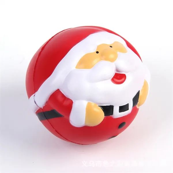 Santa Stress Reliever Christmas Squishy Toy - Santa Stress Reliever Christmas Squishy Toy - Image 5 of 5