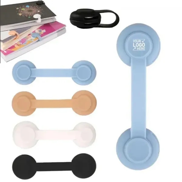 Customzied Silicone Magnetic Bookmark - Customzied Silicone Magnetic Bookmark - Image 0 of 2