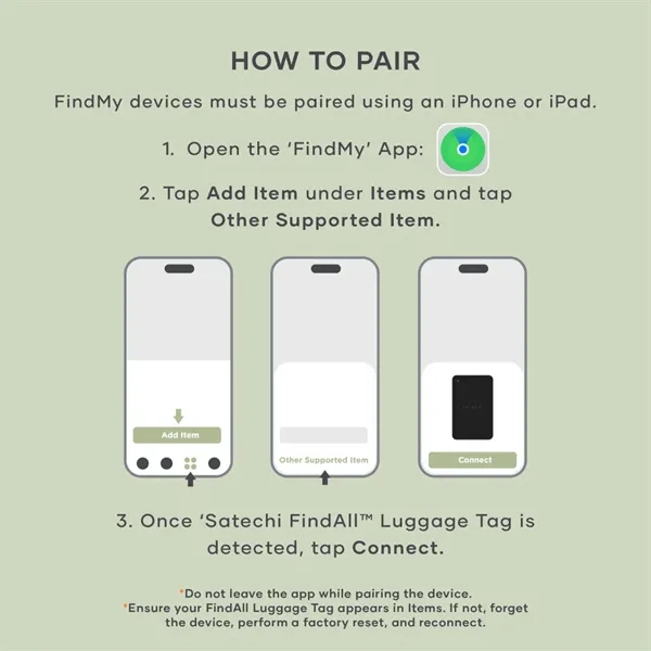 SATECHI® FindAll™ Luggage Tag - SATECHI® FindAll™ Luggage Tag - Image 4 of 10