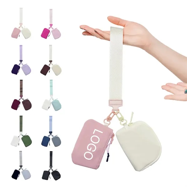 Mini Around Dual Pouch Wristlet - Mini Around Dual Pouch Wristlet - Image 0 of 5