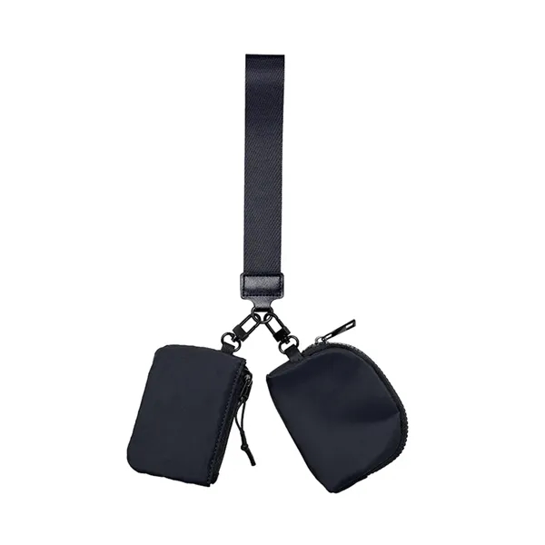 Mini Around Dual Pouch Wristlet - Mini Around Dual Pouch Wristlet - Image 3 of 5