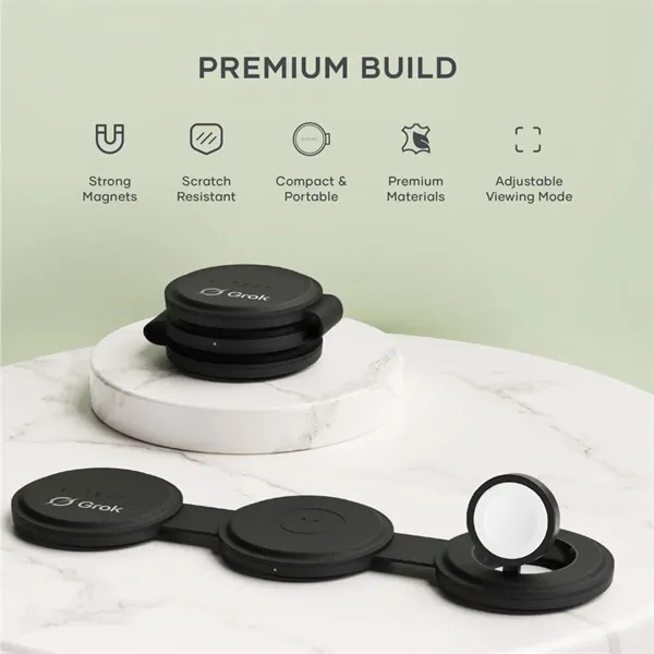 SATECHI® OntheGo™ 3-in-1 Wireless Charger - SATECHI® OntheGo™ 3-in-1 Wireless Charger - Image 3 of 11