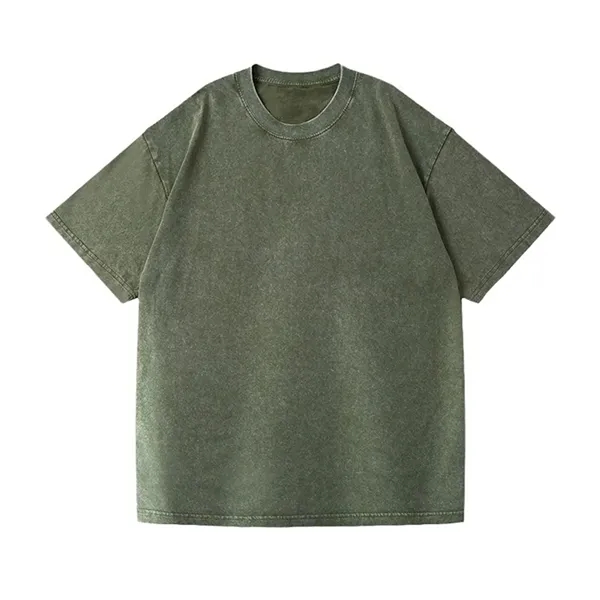 250G Oversized T Shirts Vintage Tee Unisex Short Sleeve Men - 250G Oversized T Shirts Vintage Tee Unisex Short Sleeve Men - Image 6 of 8