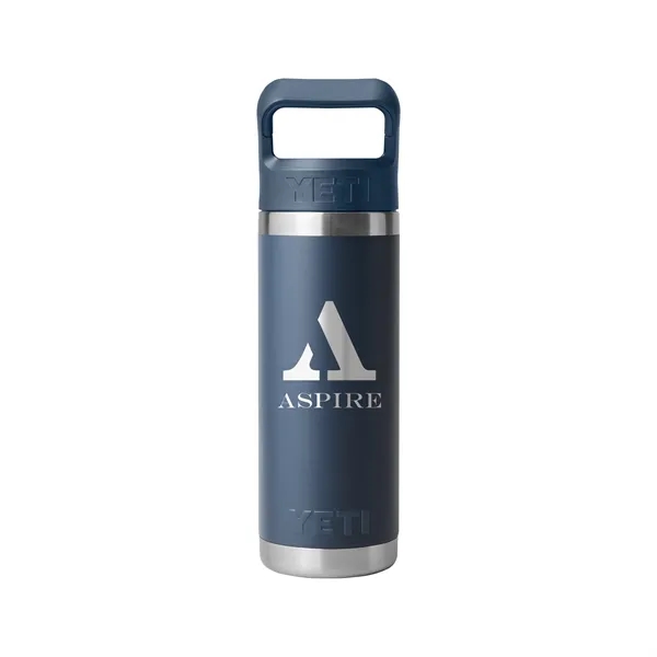 YETI® Rambler® 18 oz Water Bottle with Color-Matched Str... - YETI® Rambler® 18 oz Water Bottle with Color-Matched Str... - Image 6 of 23