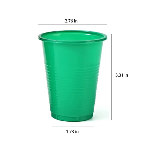 7oz Disposable Plastic Party Cups In Assorted Colors - 7oz Disposable Plastic Party Cups In Assorted Colors - Image 1 of 7