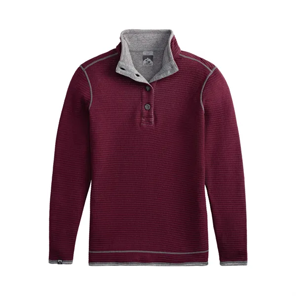 Storm Creek Women's Maverick Waffle Knit Button Up - Storm Creek Women's Maverick Waffle Knit Button Up - Image 15 of 16