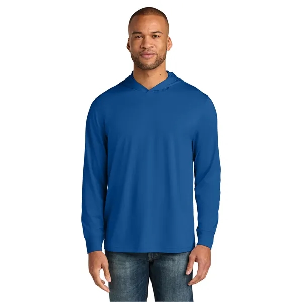 CornerStone Workwear Pro Long Sleeve Hooded Tee - CornerStone Workwear Pro Long Sleeve Hooded Tee - Image 4 of 29