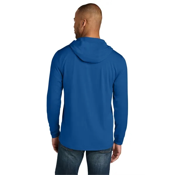 CornerStone Workwear Pro Long Sleeve Hooded Tee - CornerStone Workwear Pro Long Sleeve Hooded Tee - Image 5 of 29