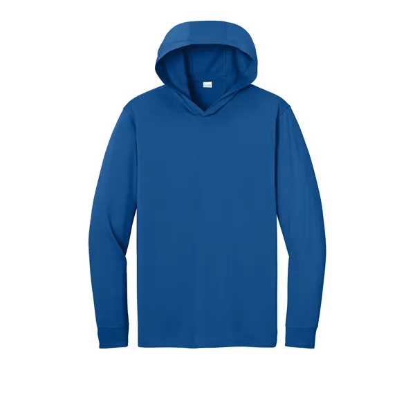 CornerStone Workwear Pro Long Sleeve Hooded Tee - CornerStone Workwear Pro Long Sleeve Hooded Tee - Image 7 of 29
