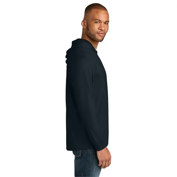 CornerStone Workwear Pro Long Sleeve Hooded Tee - CornerStone Workwear Pro Long Sleeve Hooded Tee - Image 27 of 29