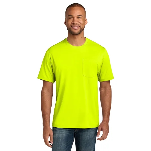 CornerStone Workwear Pro Short Sleeve Pocket Tee - CornerStone Workwear Pro Short Sleeve Pocket Tee - Image 20 of 49