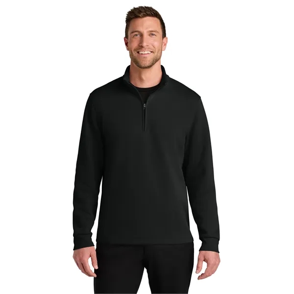 Port Authority Wearever Signature Double Pique 1/4-Zip - Port Authority Wearever Signature Double Pique 1/4-Zip - Image 0 of 19