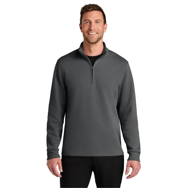 Port Authority Wearever Signature Double Pique 1/4-Zip - Port Authority Wearever Signature Double Pique 1/4-Zip - Image 4 of 19