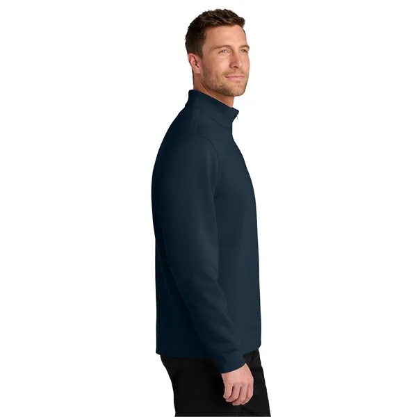 Port Authority Wearever Signature Double Pique 1/4-Zip - Port Authority Wearever Signature Double Pique 1/4-Zip - Image 11 of 19