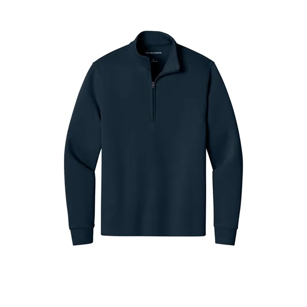 Port Authority Wearever Signature Double Pique 1/4-Zip - Port Authority Wearever Signature Double Pique 1/4-Zip - Image 12 of 19