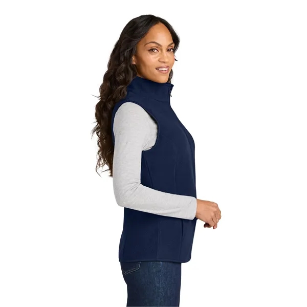 Port Authority Women's C-FREE Fleece Vest - Port Authority Women's C-FREE Fleece Vest - Image 11 of 19