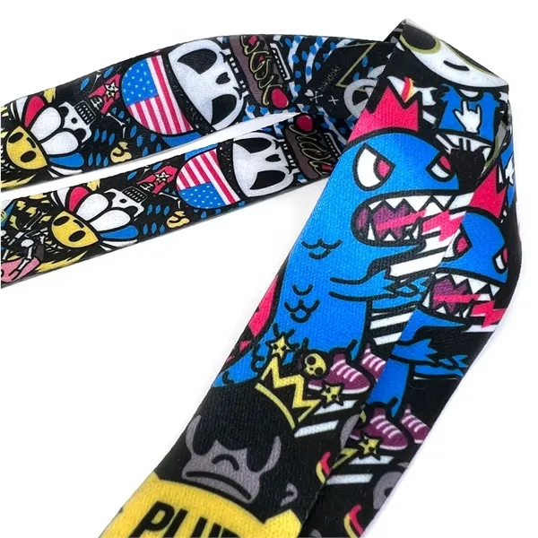 Custom Full Color Lanyards - Custom Full Color Lanyards - Image 1 of 10